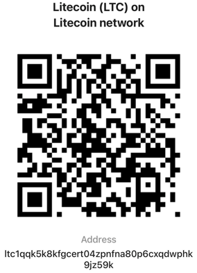 Scan to pay with LTC